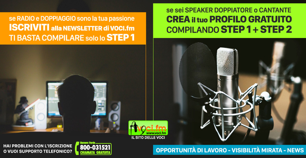 PAGINA ISCRIZIONI VOCI.FM