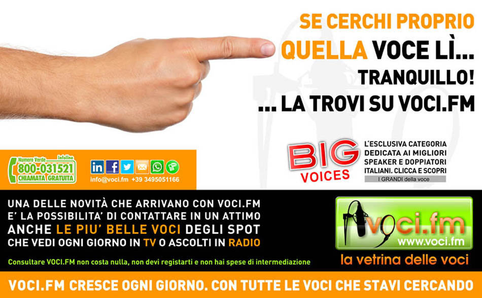 09 - CARTOLINA PRESENTAZIONE ALLE RADIO 02-2014 Big Voices