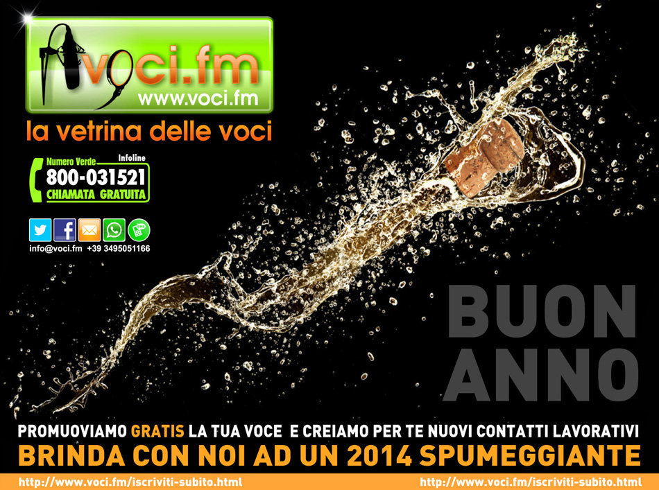 17 - CARTOLINA AUGURI DI BUON ANNO 2014