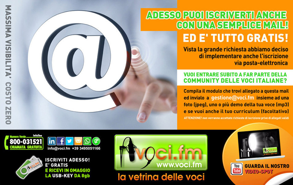 23 - CARTOLINA ISCRIZIONE VIA MAIL 03-2014 v01