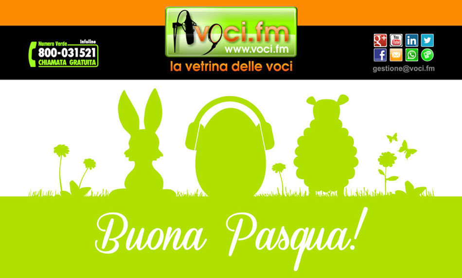 26 - CARTOLINA AUGURI BUONA PASQUA 21-04-2014 incoming