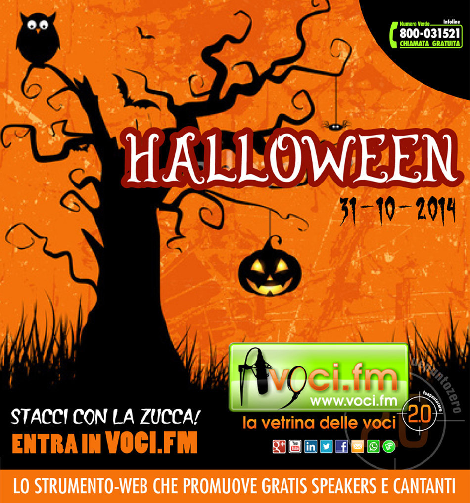 33 - CARTOLINA HALLOWEEN 31-10-2014