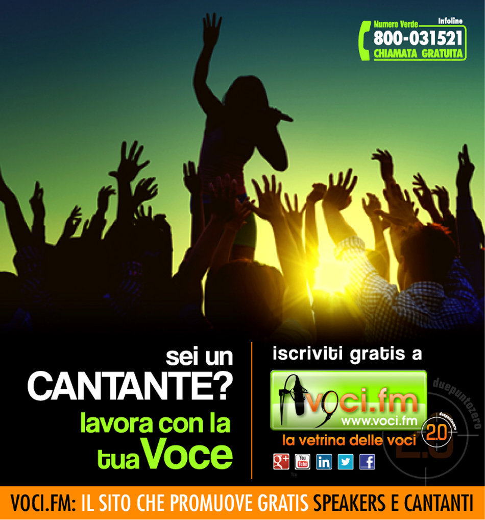 34 - CARTOLINA CANTANTI 11-2014