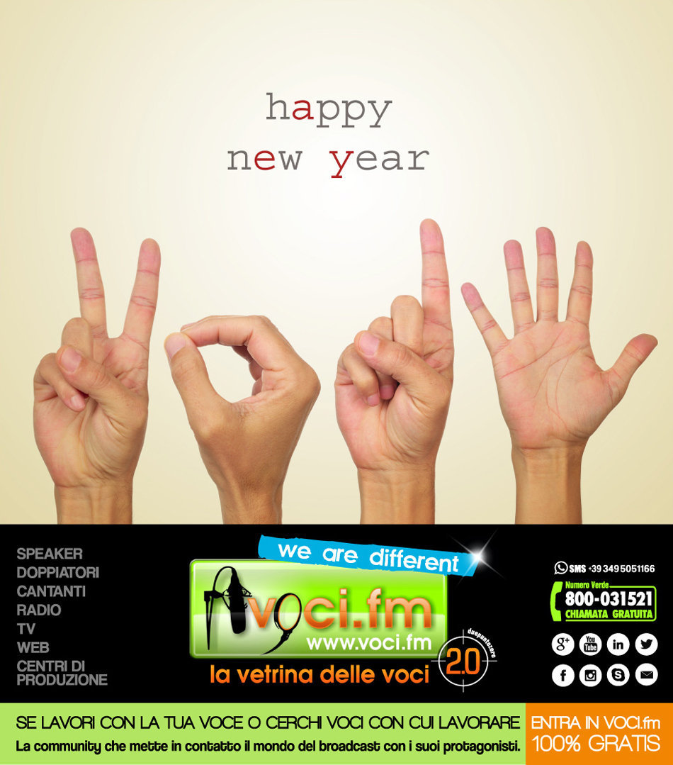 40 - CARTOLINA HAPPY NEW YEAR 01-01-2015