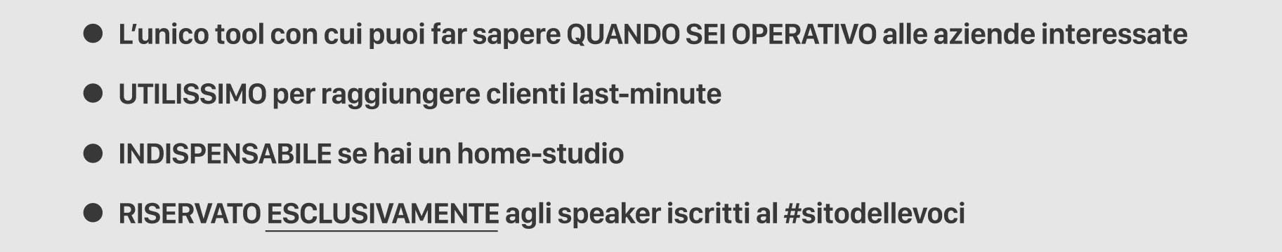 descrizione pronto al microfono